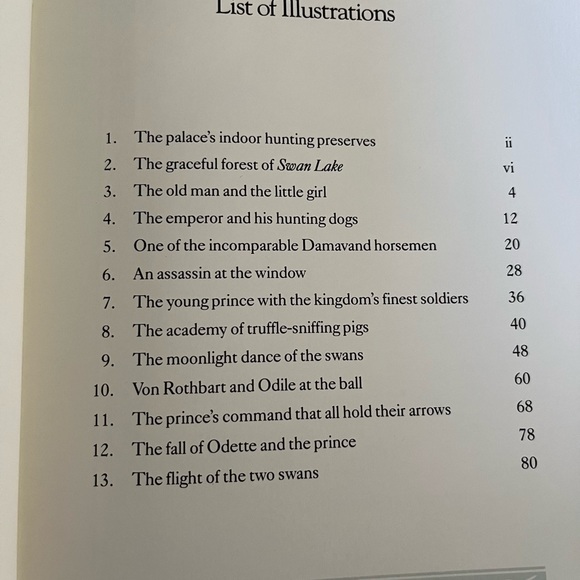 SWAN LAKE Helprin & Van Allsburg HC Book - Picture 3 of 9